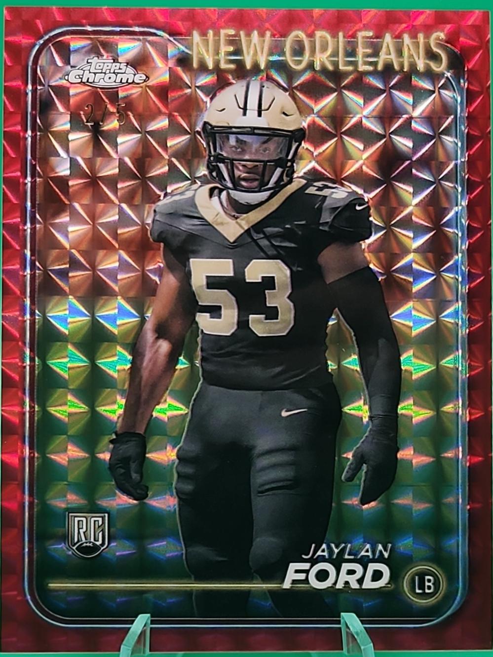 Jaylan Ford [Red Geometric] #269
