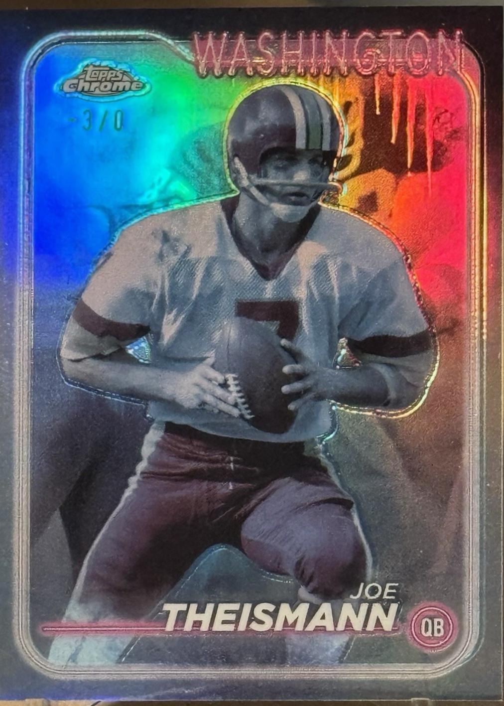 Joe Theismann [Frozenfractor] #196