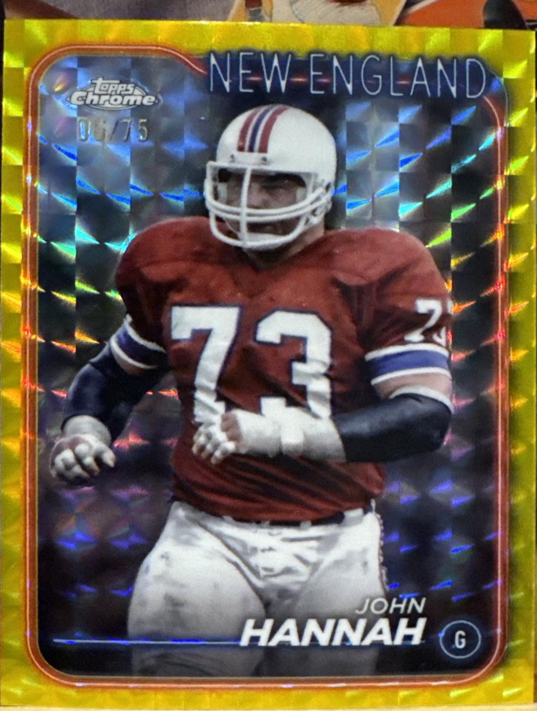 John Hannah [Gold Refractor] #129