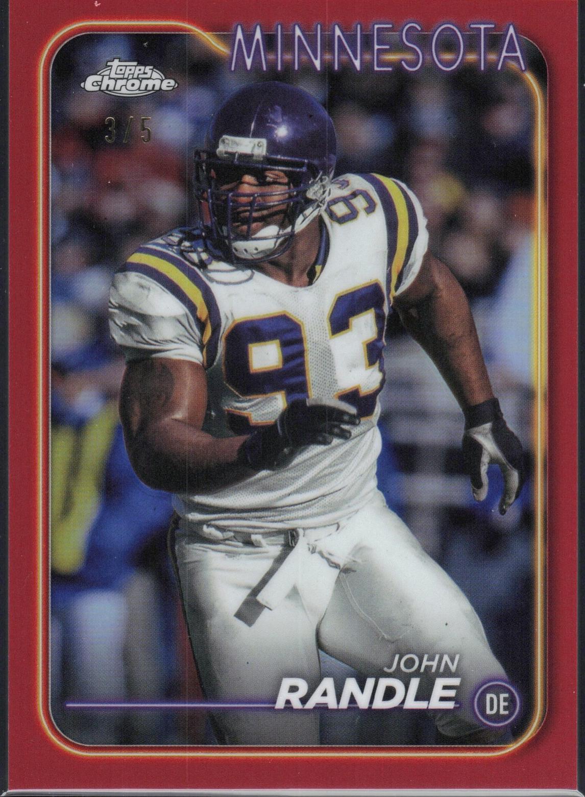 John Randle [Red Refractor] #114