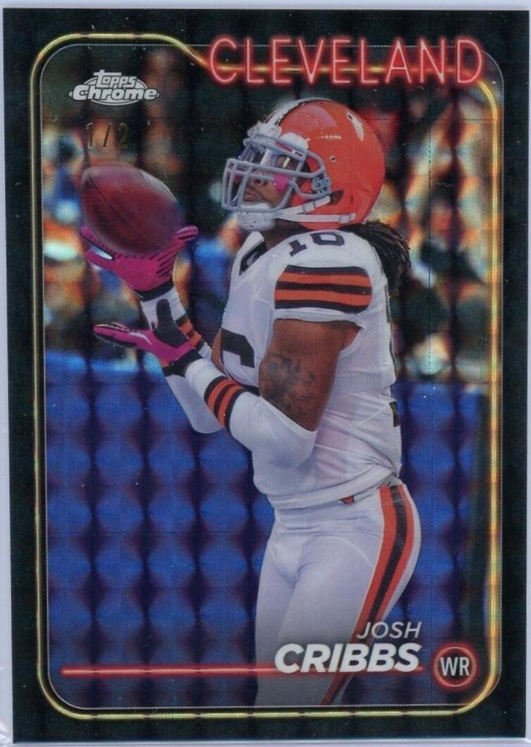 Josh Cribbs [Black Geometric] #33