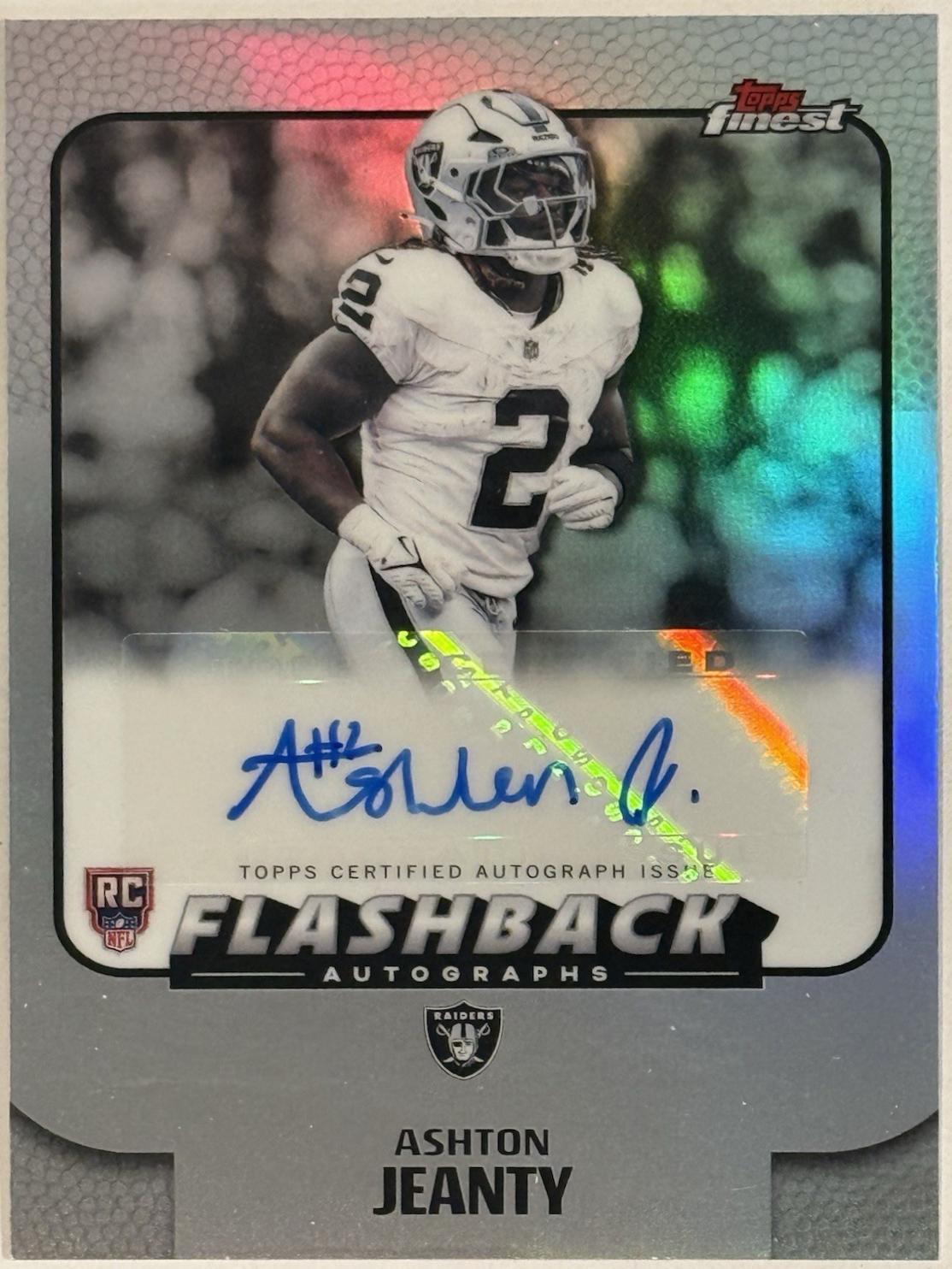 Ashton Jeanty [Refractor] #FBA-AJ