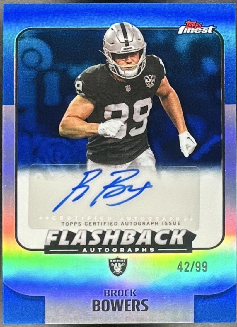 Brock Bowers [Blue Refractor] #FBA-BB
