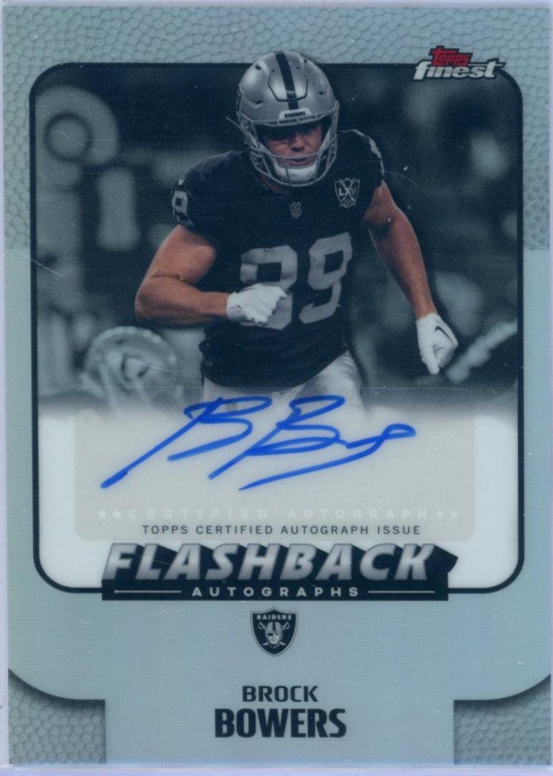 Brock Bowers [Refractor] #FBA-BB