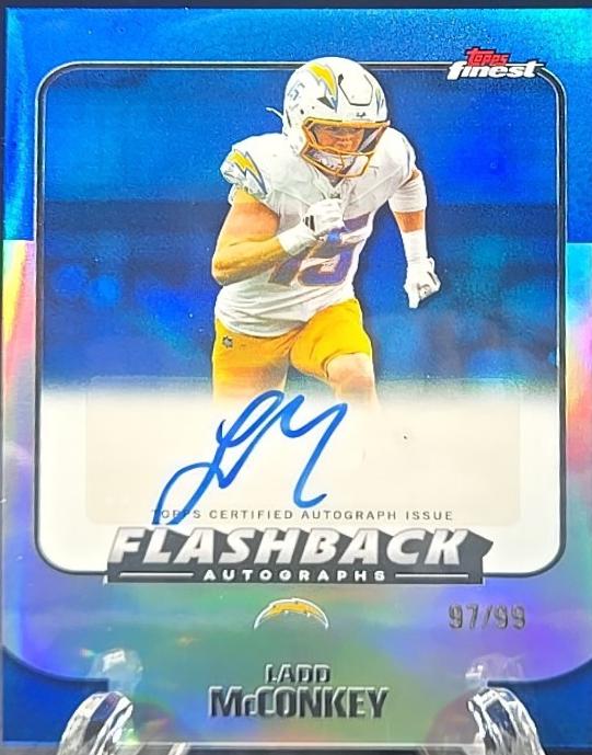 Ladd McConkey [Blue Refractor] #FBA-LM