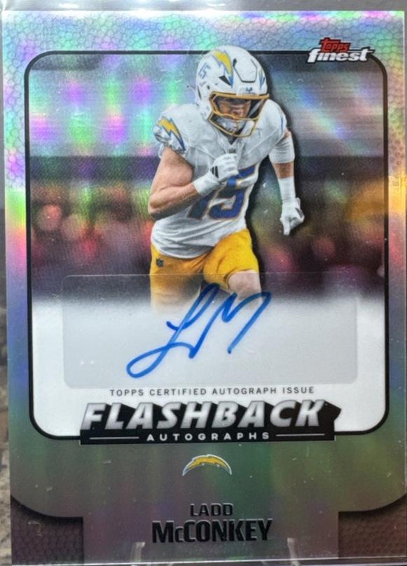 Ladd McConkey [Refractor] #FBA-LM
