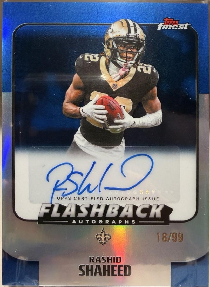 Rashid Shaheed [Blue Refractor] #FBA-RS
