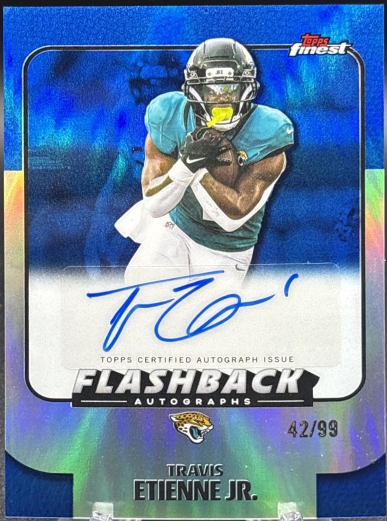 Travis Etienne Jr. [Blue Refractor] #FBA-TEJ
