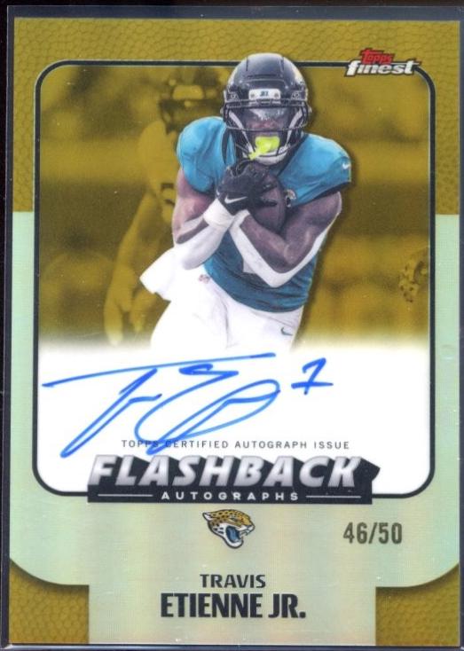 Travis Etienne Jr. [Gold Refractor] #FBA-TEJ