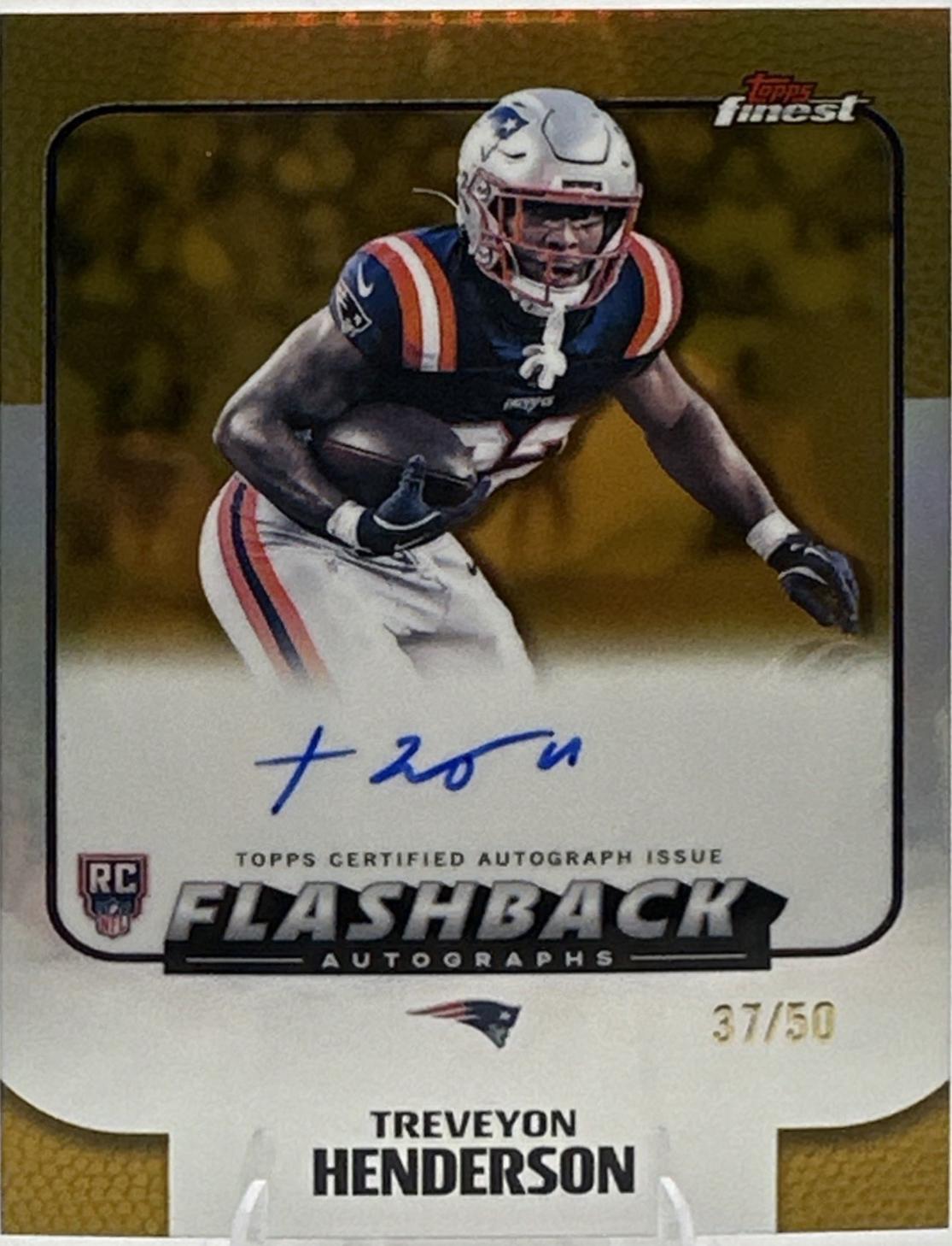 Treveyon Henderson [Gold Refractor] #FBA-TVH