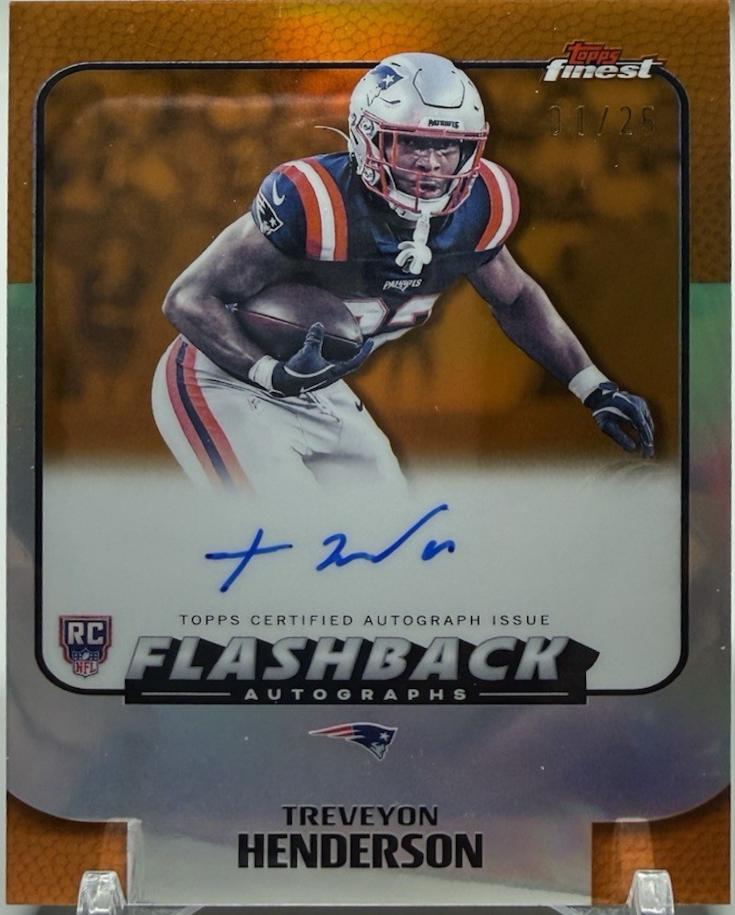 Treveyon Henderson [Orange Geometric] #FBA-TVH