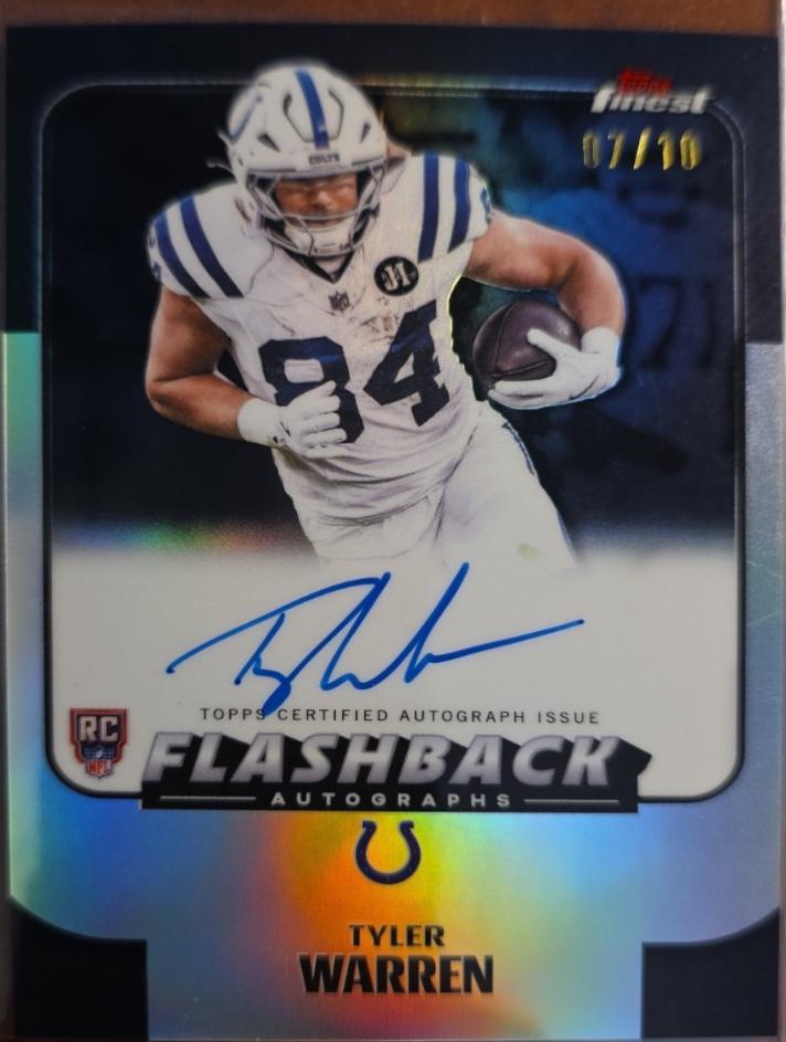 Tyler Warren [Black Refractor] #FBA-TW