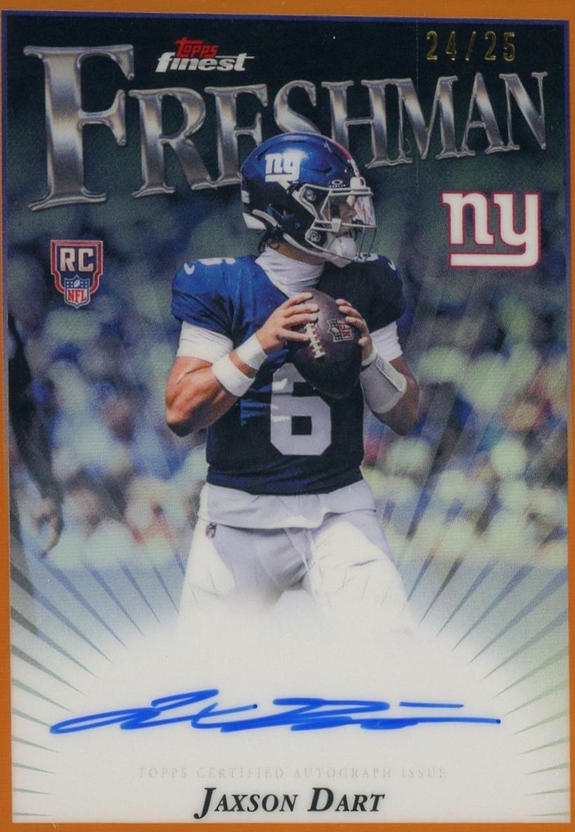 Jaxson Dart [Orange Refractor] #FFA-JD