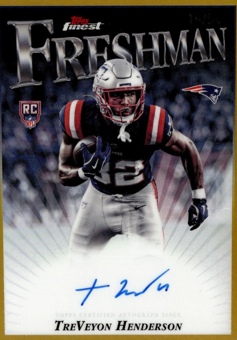 TreVeyon Henderson [Gold Refractor] #FFA-TH
