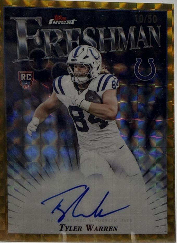 Tyler Warren [Gold Refractor] #FFA-TW
