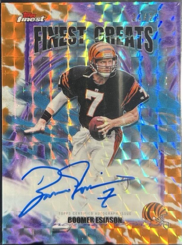 Boomer Esiason [Orange Geometric] #FGA-BE