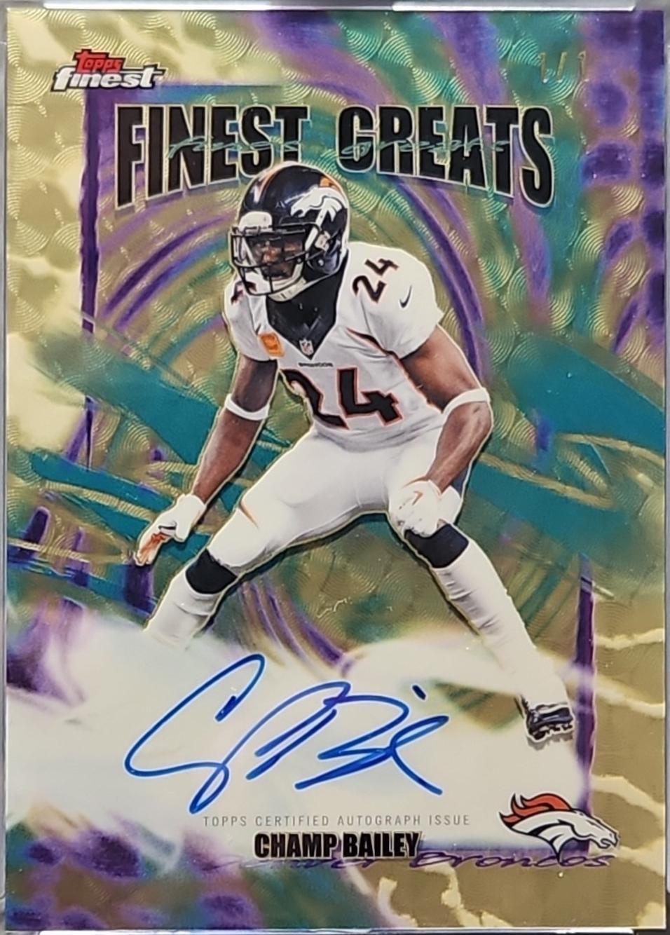 Champ Bailey [Superfractor] #FGA-CB