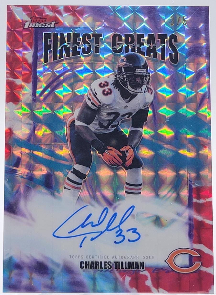 Charles Tillman [Red Geometric] #FGA-CT