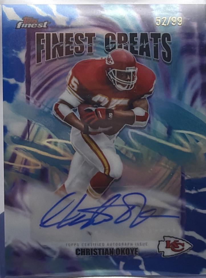Christian Okoye [Blue Geometric] #FGA-CO