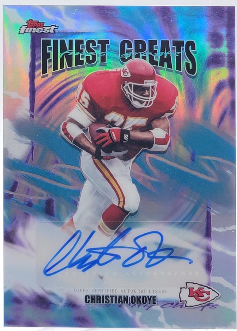 Christian Okoye [Refractor] #FGA-CO