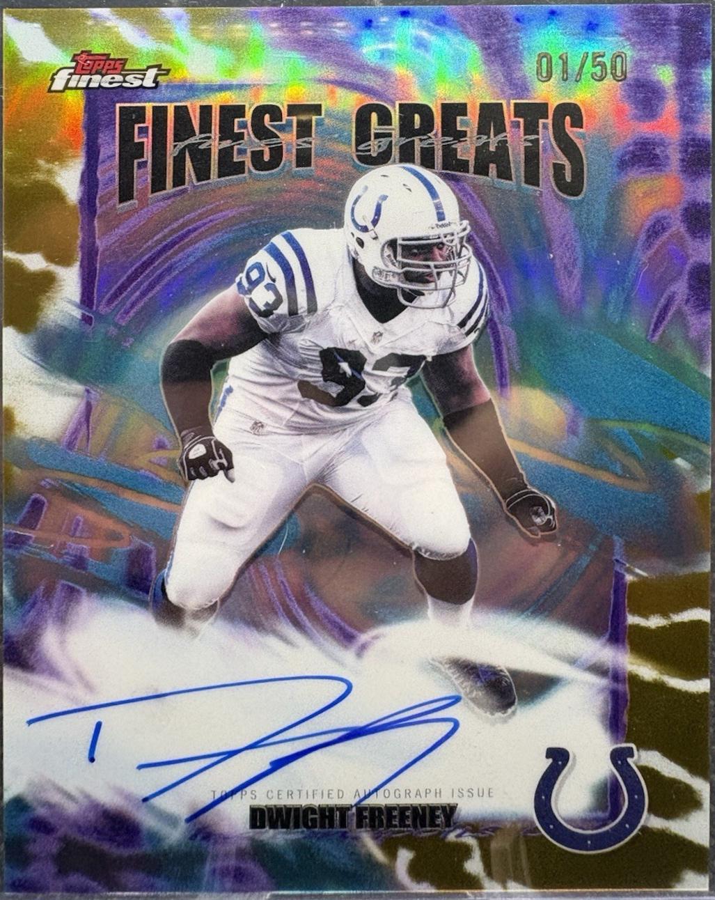 Dwight Freeney [Gold Geometric] #FGA-DF