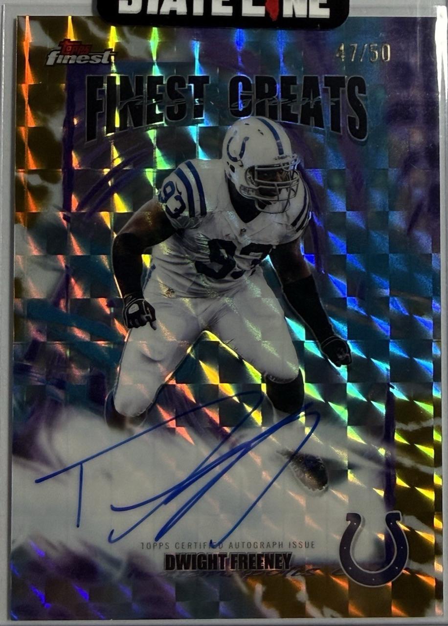 Dwight Freeney [Gold Refractor] #FGA-DF