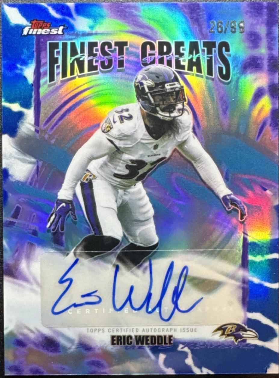 Eric Weddle [Blue Refractor] #FGA-EW