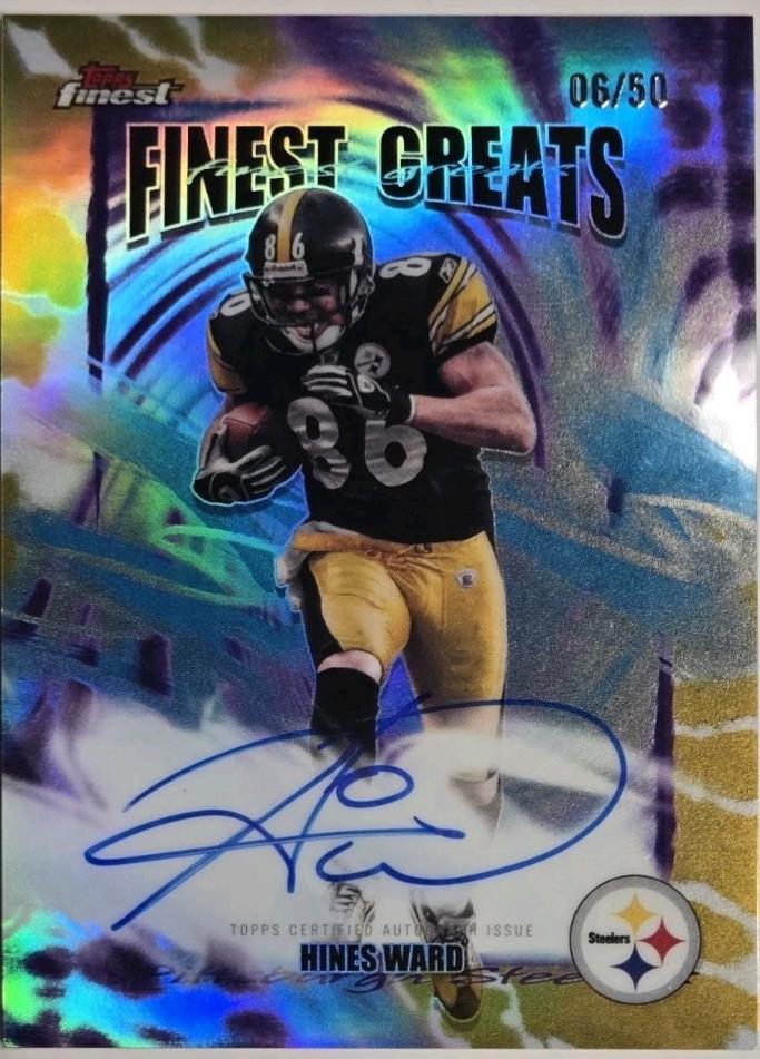 Hines Ward [Gold Geometric] #FGA-HW