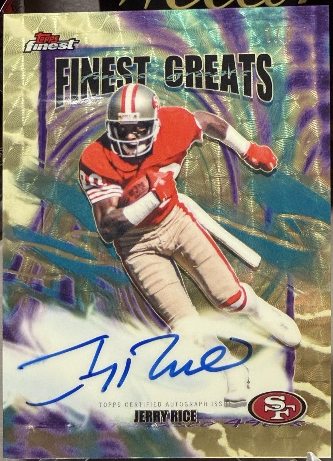 Jerry Rice [Superfractor] #FGA-JR