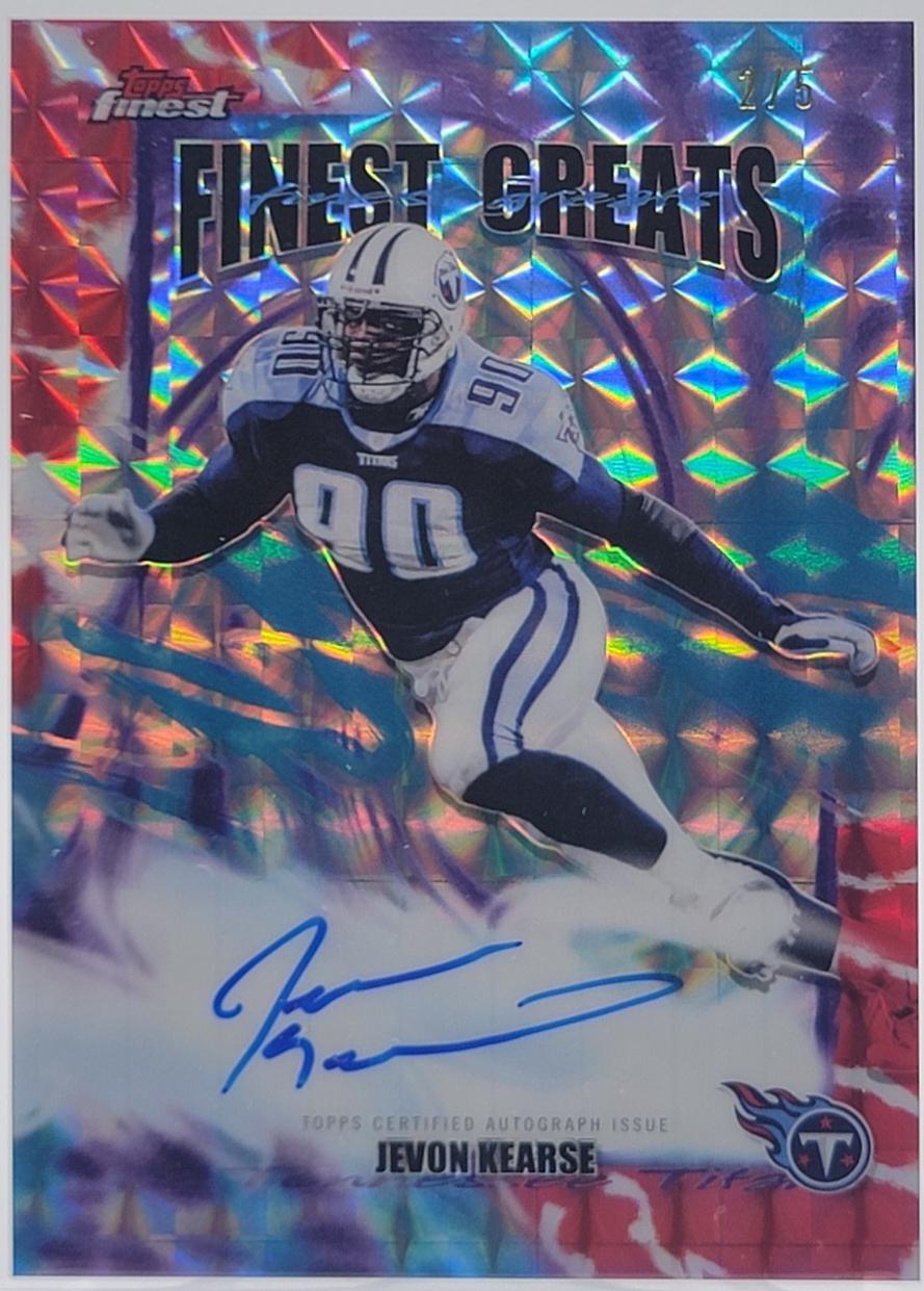Jevon Kearse [Red Geometric] #FGA-JVK