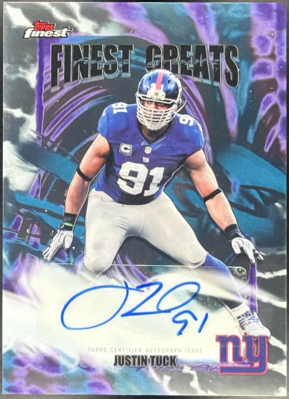 Justin Tuck #FGA-JTU