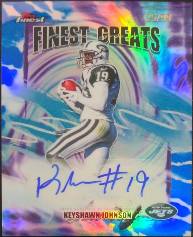 Keyshawn Johnson [Blue Geometric] #FGA-KJ
