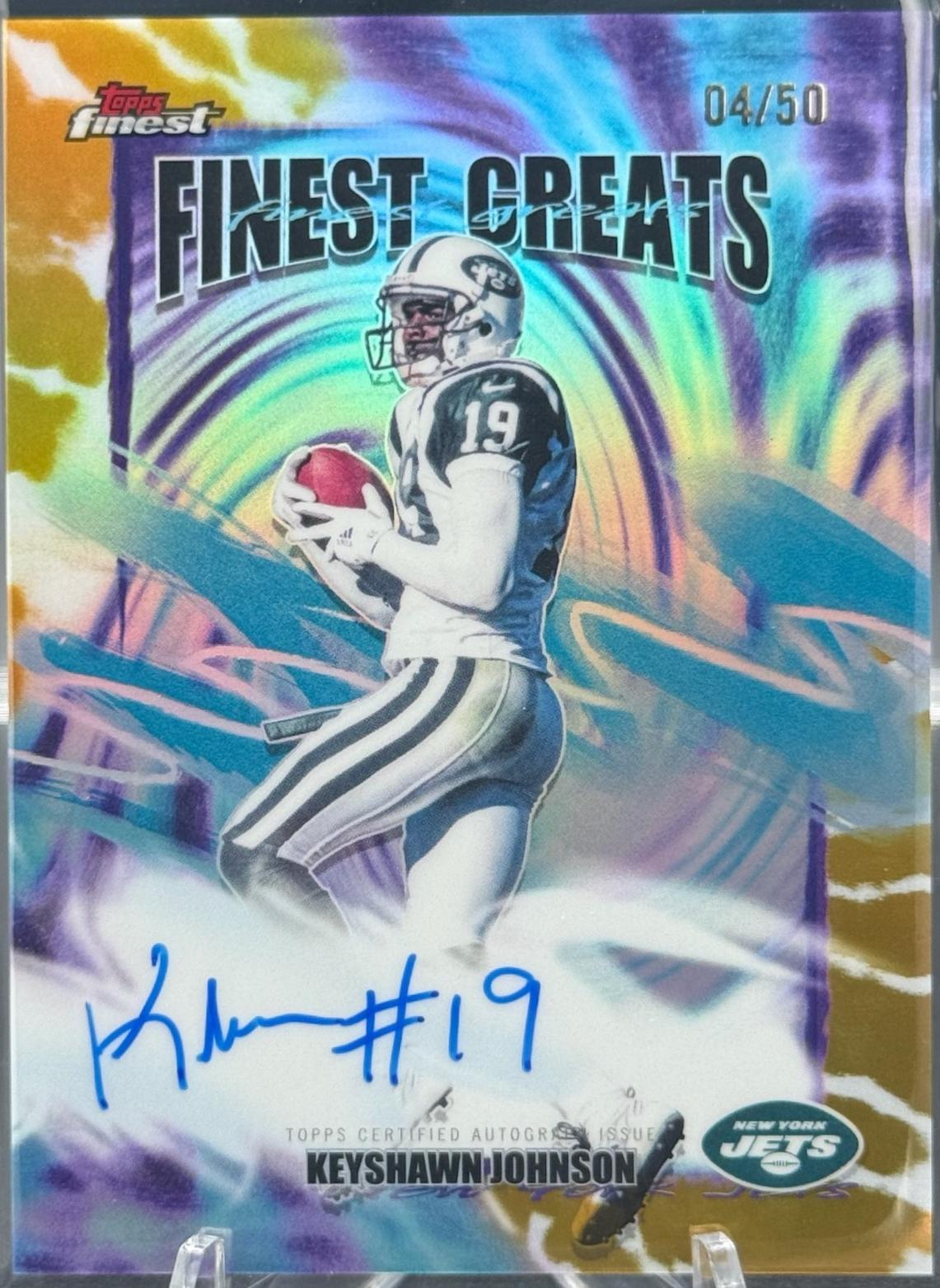 Keyshawn Johnson [Gold Geometric] #FGA-KJ