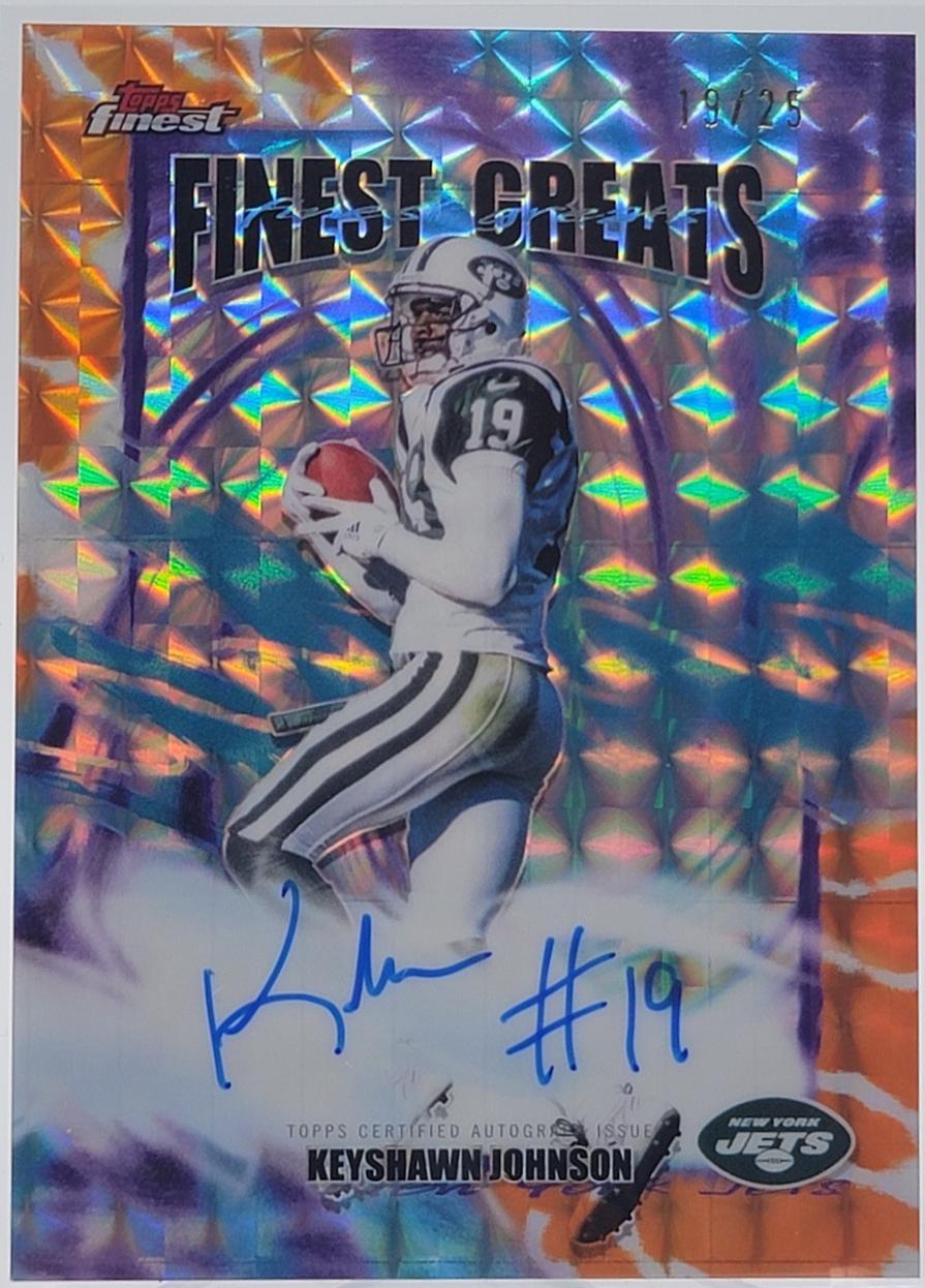 Keyshawn Johnson [Orange Geometric] #FGA-KJ