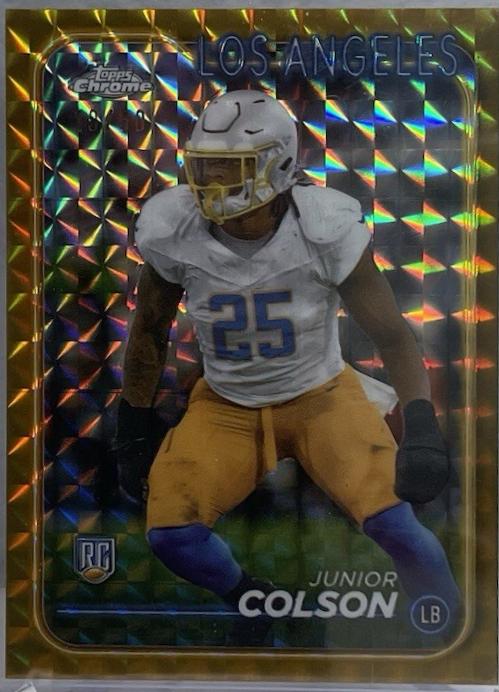 Junior Colson [Gold Refractor] #291