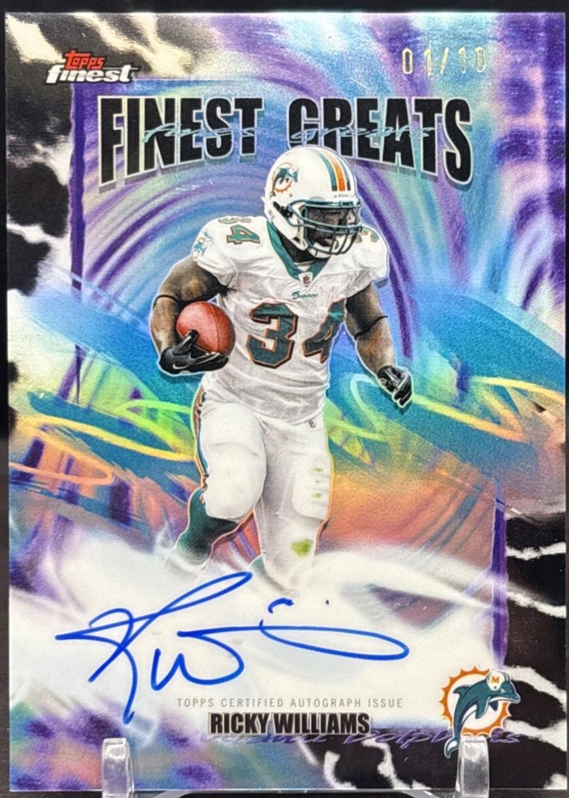 Ricky Williams [Black Refractor] #FGA-RW