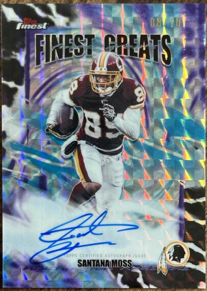 Santana Moss [Black Geometric] #FGA-SM
