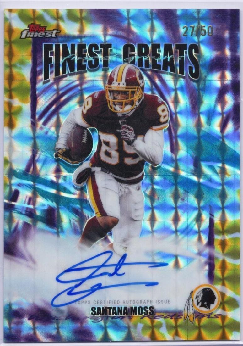 Santana Moss [Gold Refractor] #FGA-SM