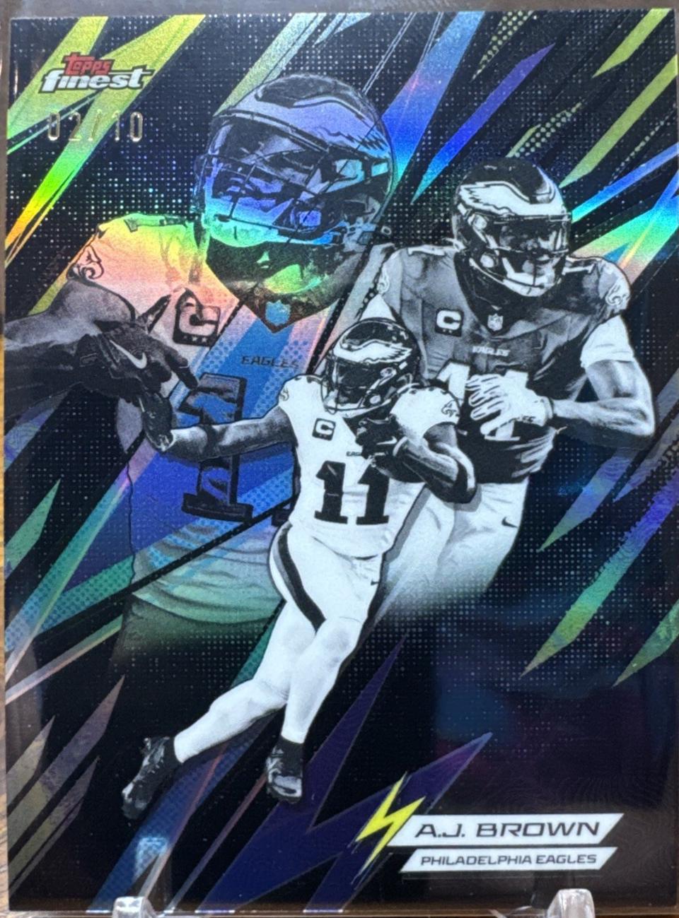 A.J. Brown [Black Refractor] #PK-4