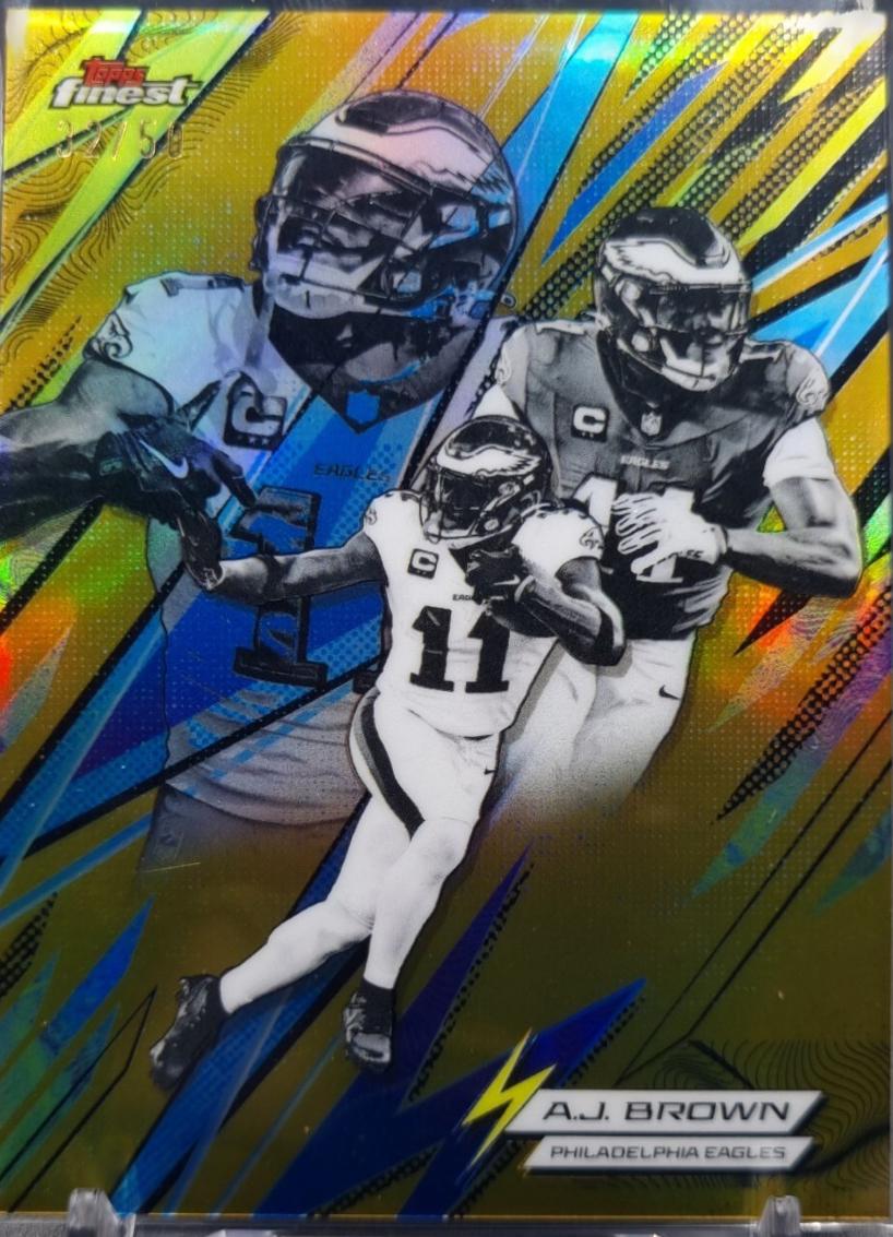 A.J. Brown [Gold Refractor] #PK-4