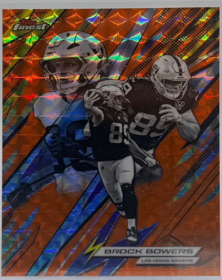 Brock Bowers [Orange Refractor] #PK-9