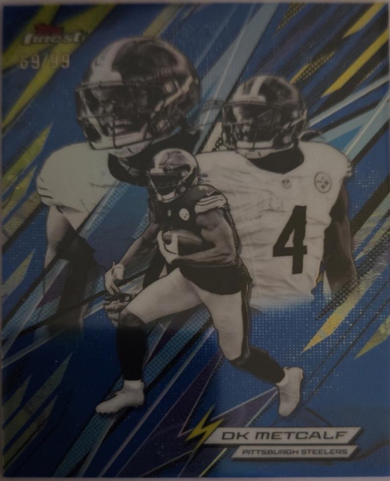 DK Metcalf [Blue Refractor] #PK-6