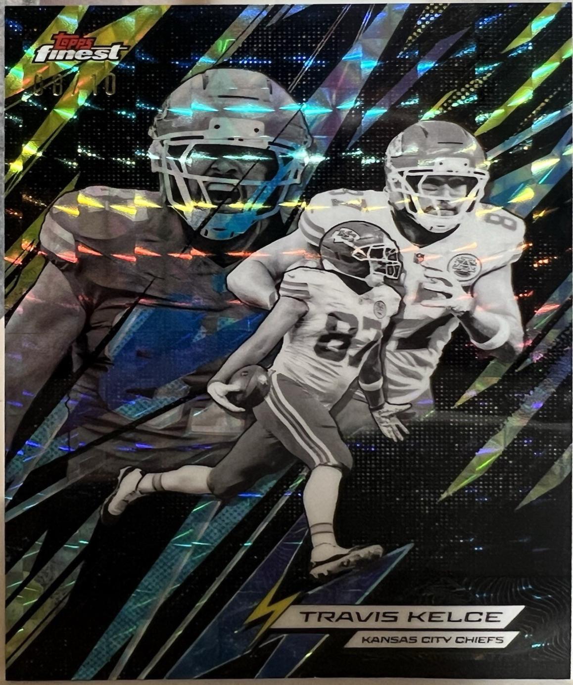 Travis Kelce [Black Refractor] #PK-8