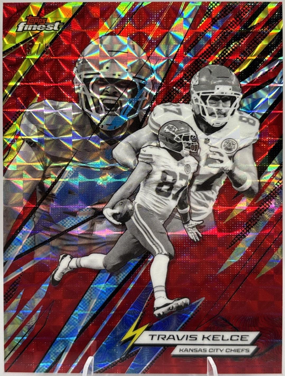 Travis Kelce [Red Geometric] #PK-8