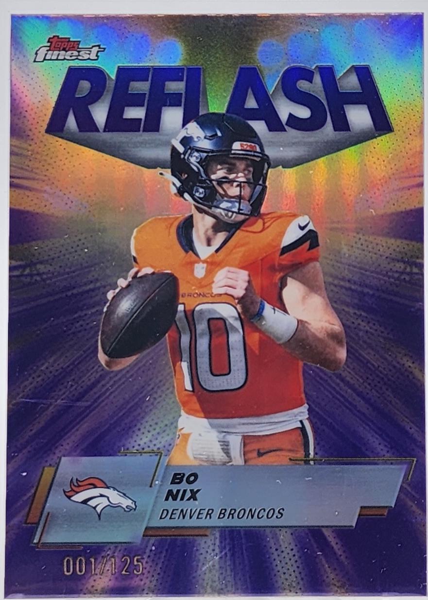 Bo Nix [Purple Refractor] #RF-3