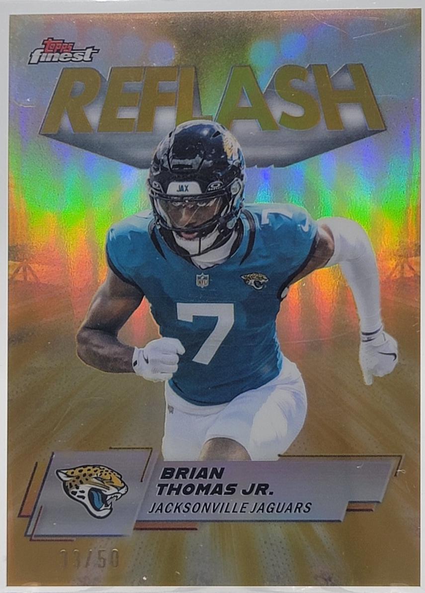 Brian Thomas Jr. [Gold Refractor] #RF-13