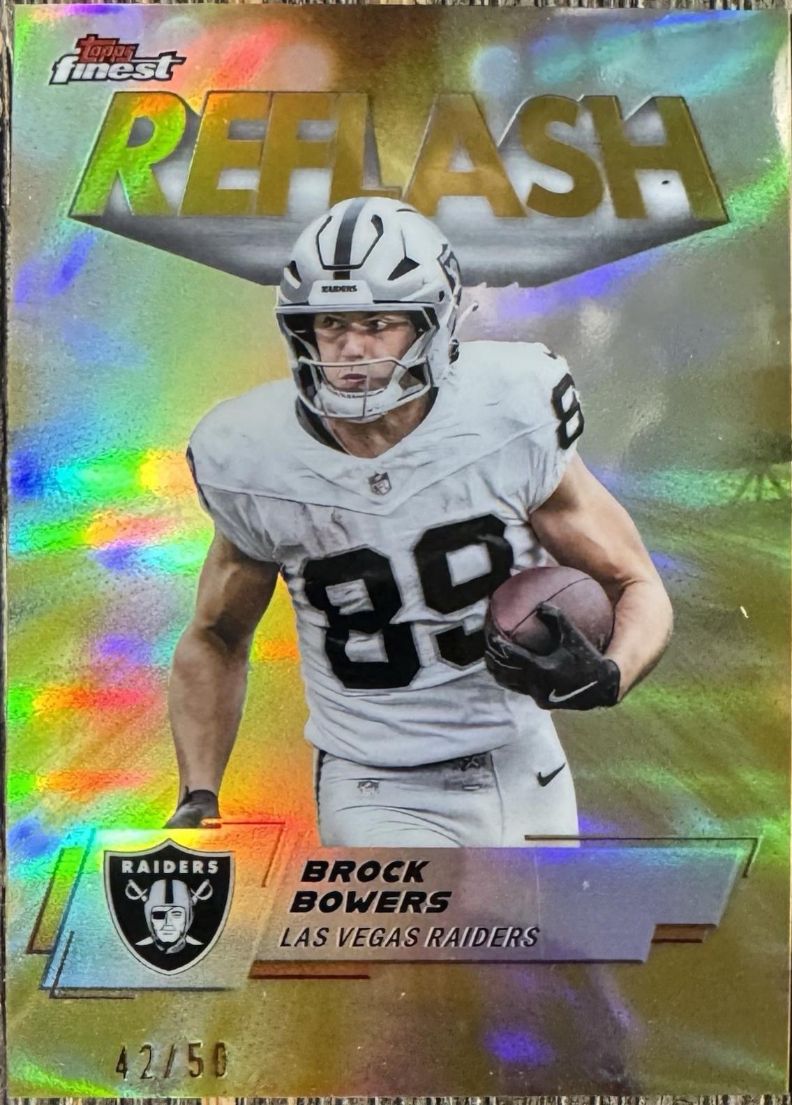 Brock Bowers [Gold Refractor] #RF-18