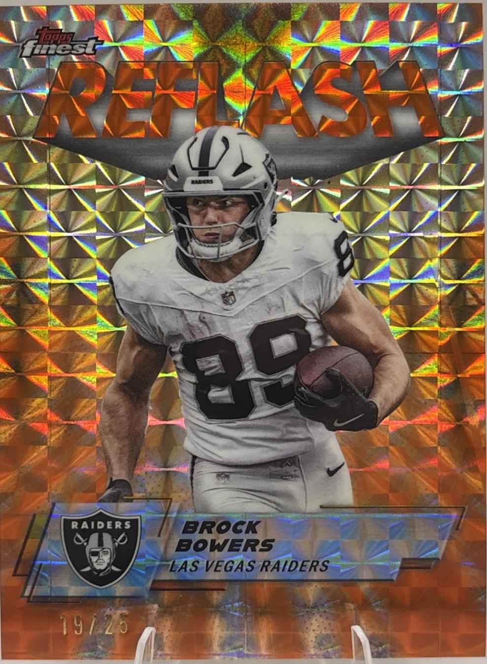 Brock Bowers [Orange Geometric] #RF-18