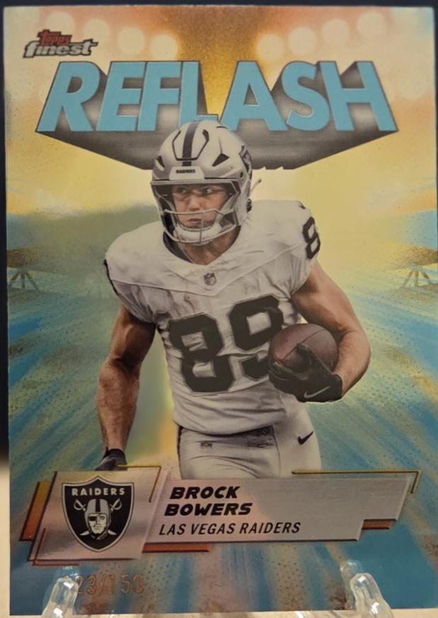 Brock Bowers [Sky Blue Refractor] #RF-18