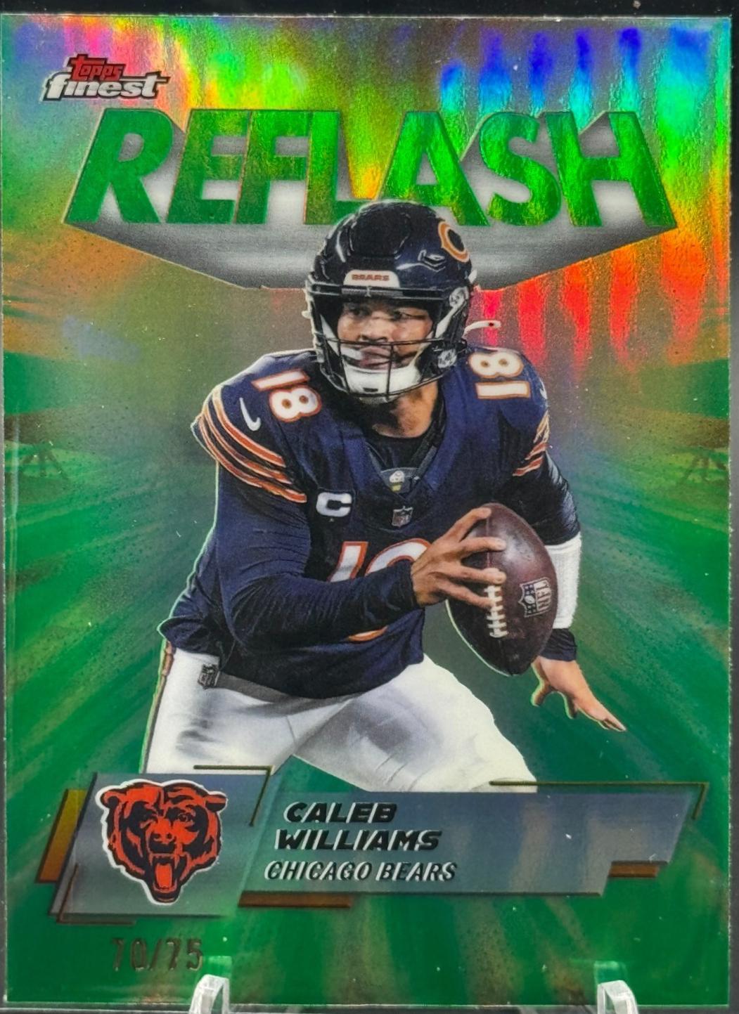 Caleb Williams [Green Refractor] #RF-2